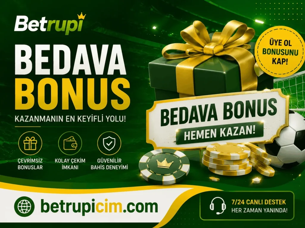 Betrupi Bedava Bonus